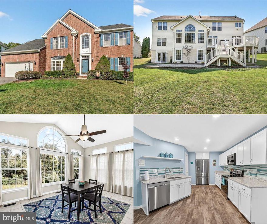 Stunning Brick-Front Colonial in Sought-After Greenview

Notable Updates & Features:
Brand-new Power Roof with 50-year warranty and water management gutter system (August 2025)
New gas furnace, Goodman air conditioner, ActivePure air scrubber & April Aire air cleaner (April 2025)
GE refrigerator (2022) and Bosch dishwasher (2024) in the main kitchen
GE Energy Star washer & dryer (2023)
Updated HVAC systems including thermostat, air handler & heat pump (2020)
In-law suite appliances replaced in 2020

Welcome home to this beautifully appointed 5 bedroom, 3.5 bath colonial situated on a .41-acre lot backing to mature trees in the desirable Greenview community of New Market. With over 4,200 sq. ft. of finished living space, a 2-car garage, thoughtful updated modern systems throughout, this home truly has it all.

Step inside the impressive 2-story foyer where you’ll find a bright and welcoming layout. To the left, a spacious home office with brand-new carpet makes working from home a breeze. To the right, the formal living and dining rooms—also with new carpet—create the perfect setting for entertaining. Ceramic tile flows through the foyer into the heart of the home: an open light filled kitchen featuring a large center island with cooktop, dual wall ovens, stainless steel GE refrigerator (2022), brand-new Bosch dishwasher, pantry, and abundant cabinet and counter space. The adjoining breakfast area is filled with natural light from expansive windows, offering peaceful wooded views of birds and deer.

The open-concept family room is ideal for gathering, complete with new LVP flooring, a cozy gas fireplace, and a brand-new ceiling fan. From the breakfast room, step onto the freshly painted deck, perfect for outdoor dining and overlooking the large, private backyard. A half bath and mudroom with GE Energy Star washer & dryer (2023) leading to the attached 2 car garage finish the main level. 

Upstairs, retreat to the expansive owner’s suite with tray ceilings, dual walk-in closets, and a versatile sitting or office area accented by elegant columns. The luxurious en-suite bath features dual vanities, a soaking tub, separate shower, and water closet. 3 additional generously sized bedrooms, all with new carpet, share a hall bath with dual sinks and ceramic tile, a large landing with lighted recessed wall niche overlooking the foyer complete this level.

The finished walkout lower level offers the perfect in-law suite, including a full kitchen with granite counters, stunning backsplash, stainless steel appliances (refrigerator, microwave, dishwasher & oven all new in 2020), a bedroom, full bath, dining area, and family room—all with walk-out access to a large paver patio and backyard. An oversized utility room provides plenty of storage and space to expand.

Located in the Oakdale school district and within the boundary of the brand-new Linganore Creek Elementary School, set to open in 2026 just blocks away. Commuters will love the easy access to Rt. 70, with Downtown Frederick less than 7 miles away and all the shopping and dining of New Market and Frederick just minutes from your door. 

This Greenview gem blends updates, space, and location—don’t miss your chance to call it home!