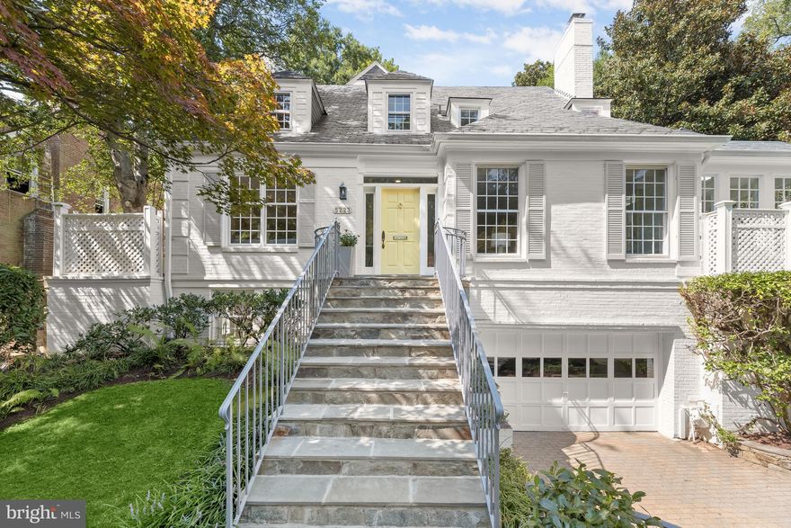 NEW LISTING!! ELEVATOR! DON'T MISS THIS ENCHANTING 4400+ SQFT HOME WITH ENORMOUS PUBLIC ROOMS, LUXE PRIMARY SUITE, KITCHEN/FAMILY ROOM, ENCHANTING GARDENS AND  GARAGE ALL IN TURN-KEY CONDITION. MAIN LEVEL INCLUDES 20'+ LIVING ROOM,DINING ROOM,FAMILY ROOM AND LIBRARY --AS WELL AS SUNROOM, GREENHOUSE AND KITCHEN--ALL (EXCEPT LIBRARY) OPEN TO GARDEN THRU FRENCH GLASS DOORS FOR A SPECTACULAR INDOOR/OUTDOOR OPPORTUNITY TO BE ENJOYED WHILE YEAR-ROUND ENTERTAINING AND DAILY LIVING. CHARM ABOUNDS IN THIS SINGULAR HOME WITH MANY THOUGHTFUL UPGRADES THAT ENHANCED THE ORIGINAL FLOOR PLAN WITH PROPORTIONAL AND GENEROUS SPACES.