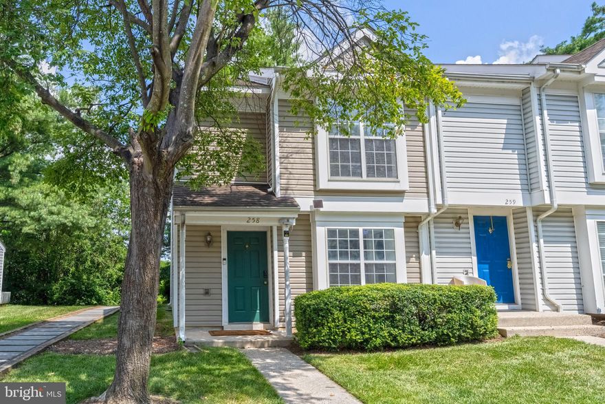 Beautifully updated 2-bedroom, 1-bath end-unit townhome in the sought-after Providence Village community of Sterling. This light-filled home offers over 1,000 sq ft of comfortable living space with stylish updates throughout. The renovated kitchen boasts quartz countertops, stainless steel appliances, a new refrigerator(2025), new microwave (2024), new washer and dryer (2024), and a stove and dishwasher (2021). The open layout flows into a spacious living/dining area with skylights and direct access to a fenced patio with storage—perfect for outdoor relaxation or entertaining. The entire home features hardwood floor throughout. Upstairs, you’ll find two generously sized bedrooms, a full bath, and ample closet space. Additional highlights include an updated bathroom, two reserved parking spaces, and access to community amenities such as a playground and well-maintained green space. Fantastic location—just minutes to shopping, schools, Rt 28, Dulles Town Center, and more. An excellent opportunity for first-time buyers!