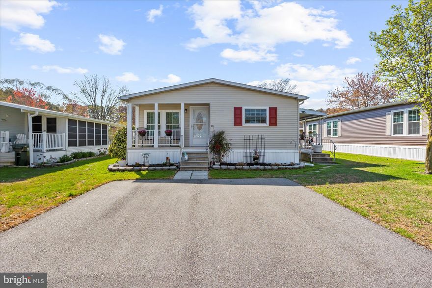 OPEN HOUSE 11am-1pm Saturday, April 4, 2026 Come by!
*** Professional photos will be uploaded very soon!
Welcome to 20 Downing Street in Hyde Park, Easton—your perfect 55+ oasis! This 2-bedroom, 2-full-bath home offers a handicap-accessible walk-in shower in one bath and a shower/tub combo in the other. The renovated kitchen boasts high-end cabinets, recent countertops, and an open-concept flow into the living and dining area. Sliding doors from the dining room lead to a charming patio, and there’s a shed in the rear yard for ample storage. Upgrades include windows and sliding door (5 years old), a 2-year-old HVAC, 8-year-old roof, all-electric appliances, and a 2-year-young hot water heater. Enjoy the in-ground outdoor pool and clubhouse events like bingo. Ground rent is $711.17/month, covering water, sewer, property taxes, and snow removal from main roads. Park approval is required—applications available at the office. Don’t miss out—this is the one you’ve been waiting for!