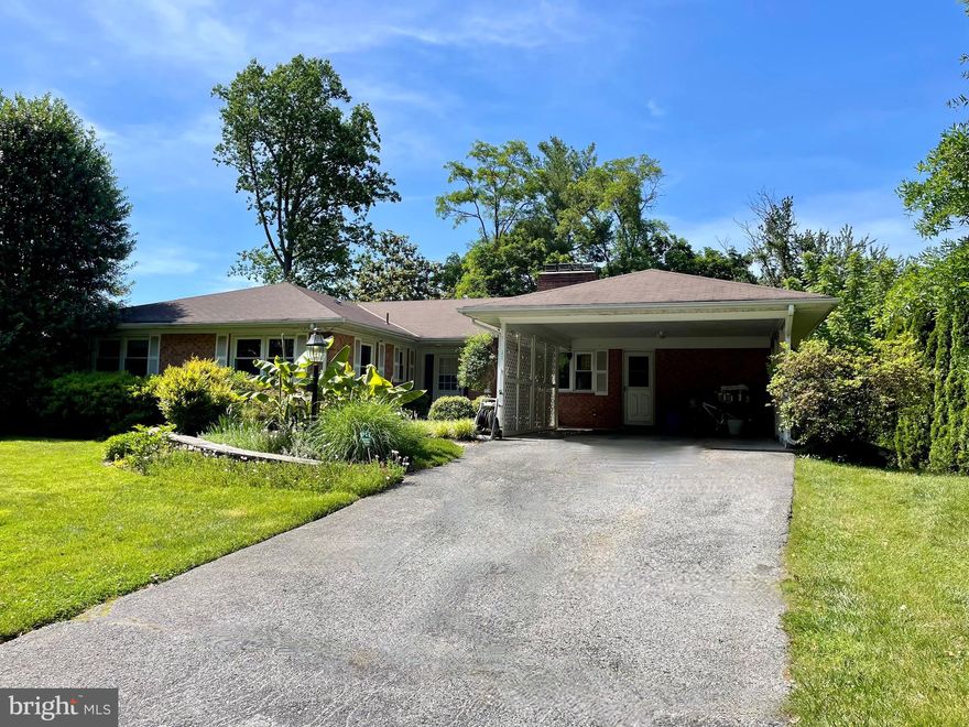 Lovely & Spacious Rambler in Kenwood Park! This beautiful Home has been loved and cared for almost 2 decades. It offers over 4,350 sq ft of living space on 2 levels. Main level has 4 nice bedrooms and 2 full Bathrooms, Freshly Painted, Kitchen offers Beautiful Custom-made Wood Kitchen Cabinetry, Travertine Stone Floors, Stainless Steel Appliances and Granite Countertops. Hardwood Floors flow throughout the main level w/ a separate Dining room, 2 fireplaces, and a Bonus Room/Office off the Dining Room. This home is charming and has so many nice features. Primary Bathroom has been fully renovated with designer tile, Basement is light and bright with bar area, sauna, large storage area, and has a Walkout level leading out of new Pella doors to the updated relaxing Pool in the rear. The Yard is private for entertaining and has a 12,750+ sq ft lot offering tons of outdoor space. Close to 495 and DC, won't last long!!!