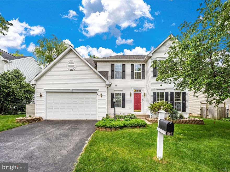 Welcome to your new home at 2107 Rocky Gorge Ct, Frederick, MD! Nestled in vibrant,  Walnut Ridge neighborhood, this 4-bedroom, 3-full, 1-half bathroom house is designed for comfort and convenience. Step inside to find a welcoming interior that combines modern aesthetics with practical living. The home features stainless steel appliances and an inviting living space that's ideal for gatherings and entertainment. Several high dollar updates have been completed already, such as an architectural shingle roof(2018), NEW HVAC(2023) and the convenience of a white vinyl fence that ensures privacy and security. The outdoor space is a standout with a large trex deck(maintenance free) that provides a wonderful setting for outdoor dining, BBQs, or just a quiet evening enjoying the fresh air. The property has a well-kept yard, bordered by durable and attractive fencing, is perfect for anyone This home not only provides a comfortable and stylish living environment but also ensures a balanced lifestyle with its perfect blend of charm and outdoor vitality. It’s an ideal choice for anyone looking for a blend of modern amenities and accessible living. Living here means being strategically located near essential amenities and leisure spots. Just a short drive away, all the daily conveniences are covered with the nearby supermarkets, restaurants, and shopping centers. Don’t miss out on the opportunity to make 2107 Rocky Gorge Ct your new address!