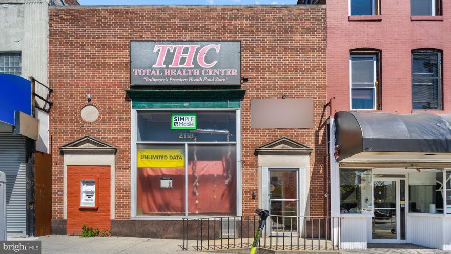 Wonderful opportunity to own this fantastic commercial space.  Large amount of storage in basement and attic.  Endless options.  Includes two bathrooms and rear exit in "employee area".  Newer roof and HVAC system. Ready for your personalizations!