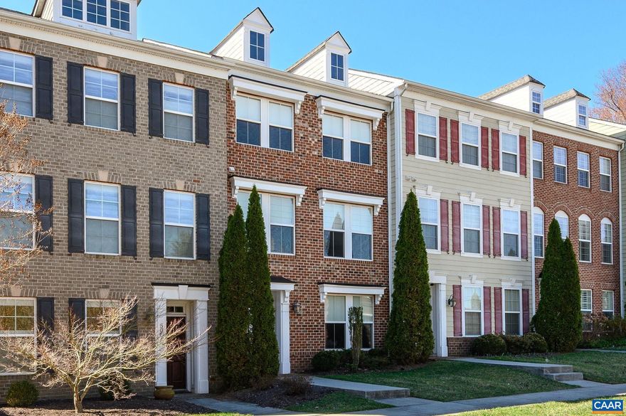 Welcome to Poplar Glen, a thoughtfully designed townhouse community offering exceptional convenience & low-maintenance living just moments from John Paul Jones Arena, University of Virginia Grounds, & nearby dining & shopping. This spacious home features a versatile floor plan across three finished levels, & a rare double garage. The entry level includes a private ensuite bedroom, ideal for guests, or a quiet home office. The main living level offers an open-concept design filled with natural light, anchored by a gas fireplace & flowing seamlessly to a newly built deck?perfect for entertaining or relaxed everyday living. Upstairs, the primary suite provides a comfortable retreat with its own bath, while two additional bedrooms & a full hall bath offer flexible space for family, guests, or work-from-home needs. Designed for easy living, the home also provides generous storage & modern smart-home features, including smart locks, smart thermostat, & smart doorbell. Recent improvements enhance both comfort & peace of mind: fresh interior & exterior paint, new hot water heater, replacement windows, new refrigerator, new shower heads, & a new kitchen faucet. Walkable to the Rivanna Trail. A rare turnkey home close to UVA.,Cherry Cabinets,Granite Counter,Fireplace in Living Room