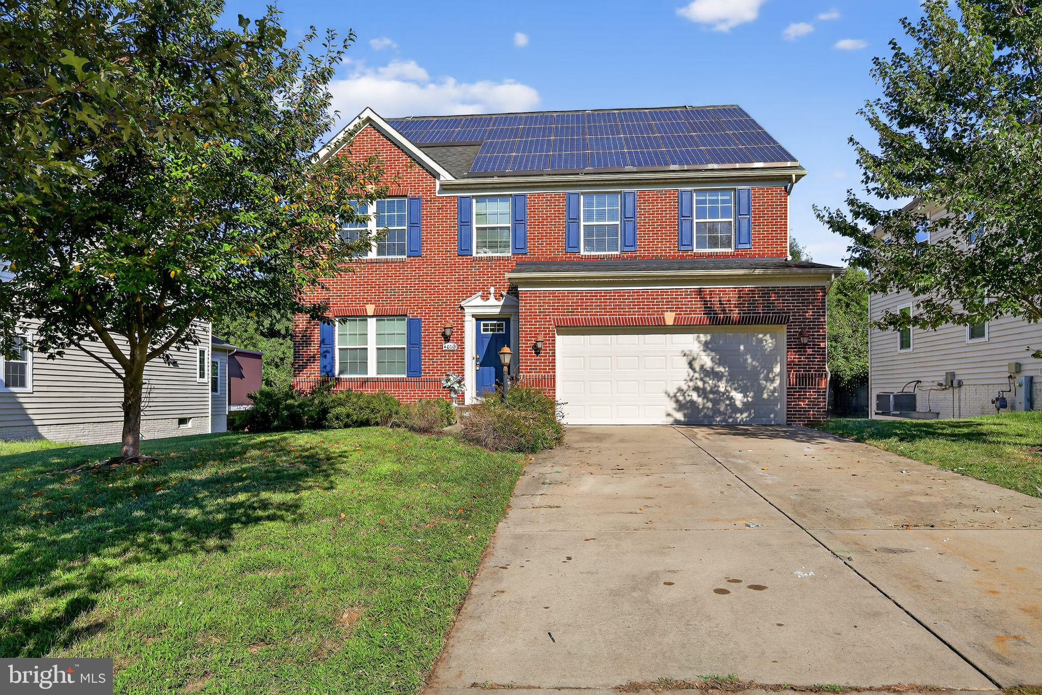 Welcome to this brick-front colonial, ideally located in a friendly and well-kept neighborhood. This 4-bedroom, 3.5-bathroom home offers a spacious layout with strong bones and endless potential—ready for a new owner to bring their vision to life.
From the moment you arrive, you’ll notice the classic curb appeal, with a wide driveway, mature landscaping, and solar panels already in place to promote energy efficiency.
Inside, the home offers a generous floor plan filled with natural light, but it will benefit from updates and renovations throughout. The main level features a large living room with a fireplace, flowing into a dining area and kitchen that are ready for your personal touch and creative redesign.
Upstairs, you’ll find four well-sized bedrooms and two full baths, all offering a blank canvas for modern updates. The primary suite has great potential with space for a walk-in closet and en-suite bath renovation.
The expansive finished basement includes a wet bar and provides flexible space for a recreation room, home gym, office, or future guest quarters—perfect for transforming to suit your lifestyle.
With solid structure and thoughtful layout, this home presents a unique opportunity to invest in improvements and create a space truly your own. Whether you're a savvy buyer looking for your next project or someone eager to customize their dream home, this property is full of promise.
Schedule your private showing today and imagine the possibilities!