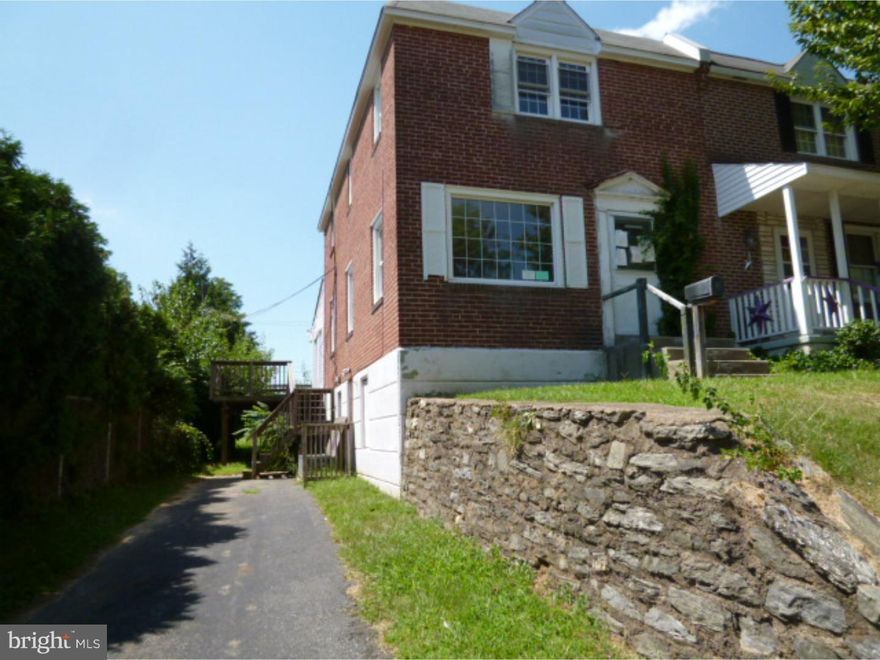 Affordable twin Home needs some minor TLC. . A cozy Kitchen with ample counter space and access to rear yard. First floor has living room , dining area and small kitchen Basement is semi finished with a a laundry room A great feature is a nice private yard and deck. This house is a great value for a starter home. Buyer is responsible for u/o and all lender required repairs, and utilities activation if required. Conventional or cash only Sold in as is condition, $2500 deposit is required