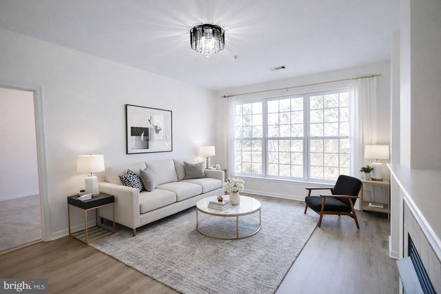 Now offered with a recent price adjustment!
Discover an exquisite blend of luxury and comfort in this freshly painted and beautifully refreshed 2-bedroom, 2-bathroom residence located in the prestigious High View at Hunt Valley community. This well-maintained mid-rise condominium, built in 2006, showcases a transitional architectural style that seamlessly blends elegance with modern living.
The thoughtfully designed interior features updated décor, fresh paint, and a bright, inviting atmosphere, along with a cozy fireplace perfect for intimate gatherings. Enjoy the convenience of an in-unit washer and dryer and a comfortable layout ideal for both everyday living and entertaining.
Residents enjoy access to exclusive community amenities, including a sparkling outdoor pool, tennis courts, and covered parking with convenient interior access.
Located in a serene yet highly convenient setting, the community is just moments from shopping, dining, and local attractions, offering a refined lifestyle of comfort, accessibility, and sophistication.