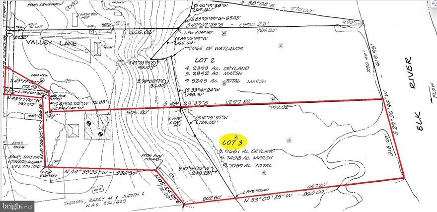 Bird Watchers Dream!! Beautiful Water Front Building Lot 4 Acres To Spread Out Your Lifestyle Space, Plus 5 Bonus Acres of Marsh to the Elk River Water Front, Prime Mature Location. Look At Attached Drone Videos Of Property. Perc Was Successfully Completed in 2001 (See Attachments).  Please Schedule With Agent To Enter The Property; Pull Into Gravel Driveway By Realtor Sign And Turn Right Behind The Pole Building That Belongs To The Adjacent Property. Photos Show Several Property Markers; Many Are Large Vertically Placed Rail Road Ties With Bird Houses Atop Most Of Them. The First One With A Blue Bird House Is Located At The South West Corner Just Behind The Blue Home Known As 2192 Old Field Point Road, And They Can Be Followed Down That Property Line All The Way Into The Trees And Water Line.