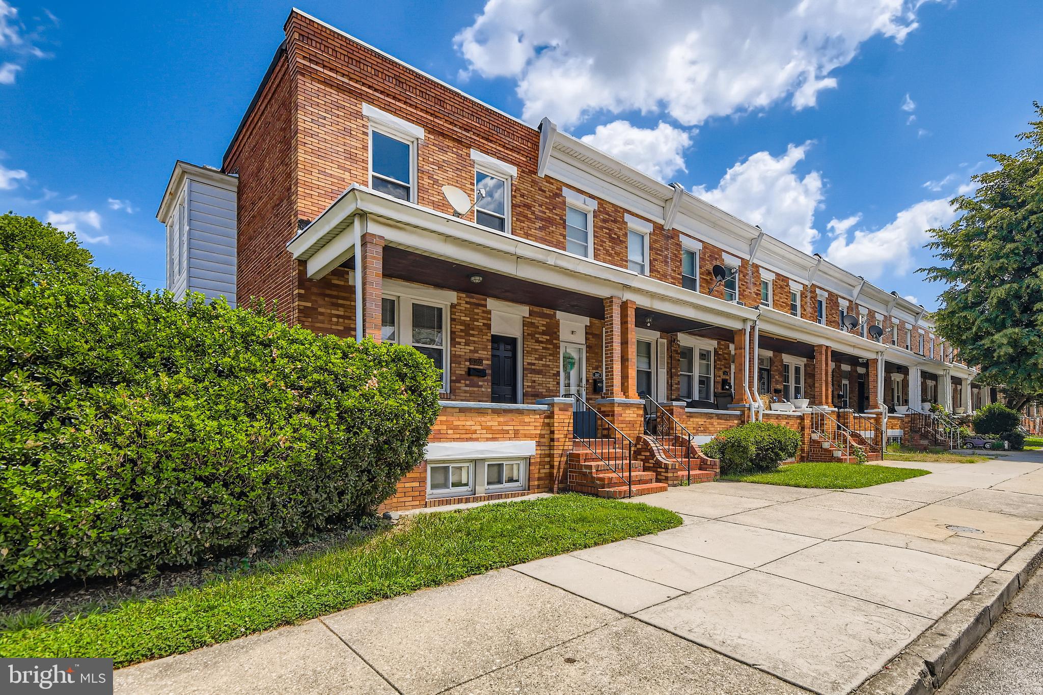 Welcome to 3300 Dudley Ave. The entire house has been freshly painted and has been well kept. This is a rare opportunity to purchase an end unit which is one of the largest townhomes in the desirable neighborhood of Belair Edison.
This 4 bedroom 2 bath end unit has been modernized and beautifully renovated . It has an abundance of natural light and features an open floor plan with a decorative fireplace., breakfast bar, gleaming hardwoods on the main level.
The kitchen features beautiful cabinetry, granite countertops and a sleek breakfast bar for your morning coffees. There is also a spacious, beautifully tiled full bathroom and laundry room on the main level.
the upper level offers 4 spacious bedrooms that have abundant natural light and new carpet throughout as well as a beautiful, updated full bathroom.
The front patio is your private retreat for your morning coffee, alfresco dining or simply unwinding after a long busy day.
The freshly painted unfinished basement offers an updated furnace, central air system and gas hot water heater. The space is flexible can be used for whatever your heart desires--A home gym, game room or storage.
The home features a single car garage sold as is with ample off street parking.
This home qualifies for special financing.
The $10,000 Homebuyer Access Grant is for down payment only and the $5,000 grant for Dream.Plan.Home closing cost credit is for the closing cost, and these can be stacked together.
The criteria for the Homebuyer Access Grant is as follows:
The total qualifying income of all borrowers must be less than or equal to 120% of the area median income. In Baltimore County/City that is $146,640.
It must be their primary residence.
The grant may be used with a Wells Fargo fixed-rate conventional loan only.
The full $10,000 must be applied towards down payment only.
The property cannot be a Wells Fargo real estate owned (REO)
Repayment is not required for the grant.
The criteria for Dream.Plan.Home closing cost credit grant is the same, but the area median income cannot be more than 80% of the area median income. In Baltimore County/City that is $97,790.