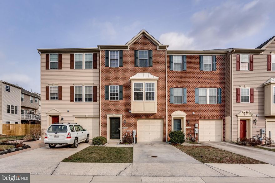 Priced to sell fast. HOME WARRANTY included! Immaculate townhome with driveway and garage. Plenty of overflow parking. Finished basement. Entire interior Freshly painted. Don't let this opportunity pass you by. Deck for outdoor living and entertaining. Fence provides privacy and added comfort. Quiet, family oriented and pet friendly neighborhood. HOA includes pool, basketball and tennis courts, community center and 24 hour exercise/gym area with showers and lockers. Hiking/jogging/bike trails. Dog parks, picnic area. Located near all major highways. Minutes fromBWI. Main level features custom made wood blinds.