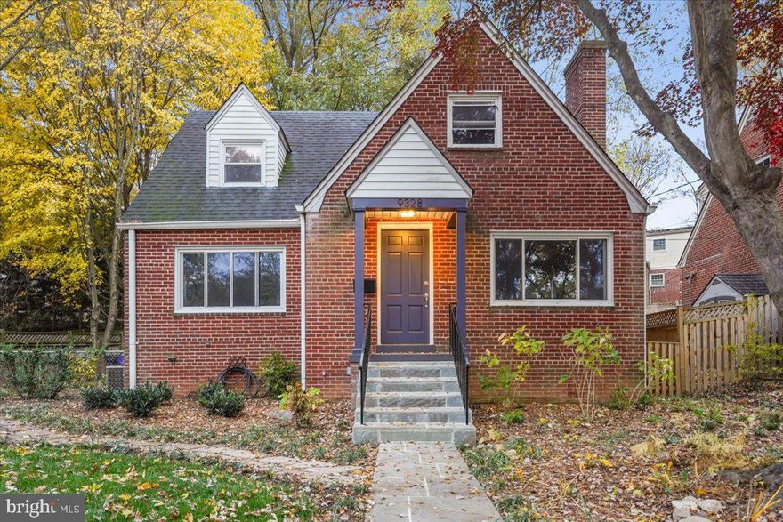 The perfect blend of classic charm and modern amenities...This TOTALLY REMODELED cape cod in Silver Spring, MD is spacious and modern boasting four bedrooms, 3.5 bathrooms, three finished levels, and picturesque landscaping. Situated on a lovely landscaped lot the home features a quaint backyard space (perfect for entertaining/ enjoying nature) and faces an open pasture (there are no neighbors in front). The upper level of the house boasts two large bedrooms and two full bathrooms, including a primary bedroom en-suite bath. The primary bedroom also offers ample closet space, offering a comfortable retreat. The second upstairs bedroom provides additional space for family members or guests. On the main level, you will find a chef's paradise kitchen, equipped with the most modern appliances, countertops, and cabinetry. The kitchen is large and open, perfect for preparing meals and enjoying them in the adjacent dining area. Additionally, there is a third bedroom on the main level, which can serve as an office, guest room, or a flex space. A convenient half bathroom is also available on this level. The basement is fully finished and provides additional living space. It features a recreational area and a fourth bedroom, offering both privacy and flexibility. A full bathroom in the basement ensures that everyone has access to facilities and the basement also houses a full sized washer/dryer. Outside the house you have a large, private backyard space + manicured front yard where you can enjoy outdoor activities and immerse yourself in nature. The property boasts one driveway parking space and plenty of street parking. The fact that the house faces an open pasture and local creek with trails adds to the tranquility and scenic beauty of the location. There is a playground just down the street and easy access to public transportation and major commuter routes as well. This remodeled home is ideally suitable for a family or individuals who value modern amenities + a pleasant outdoor environment. Namaste
