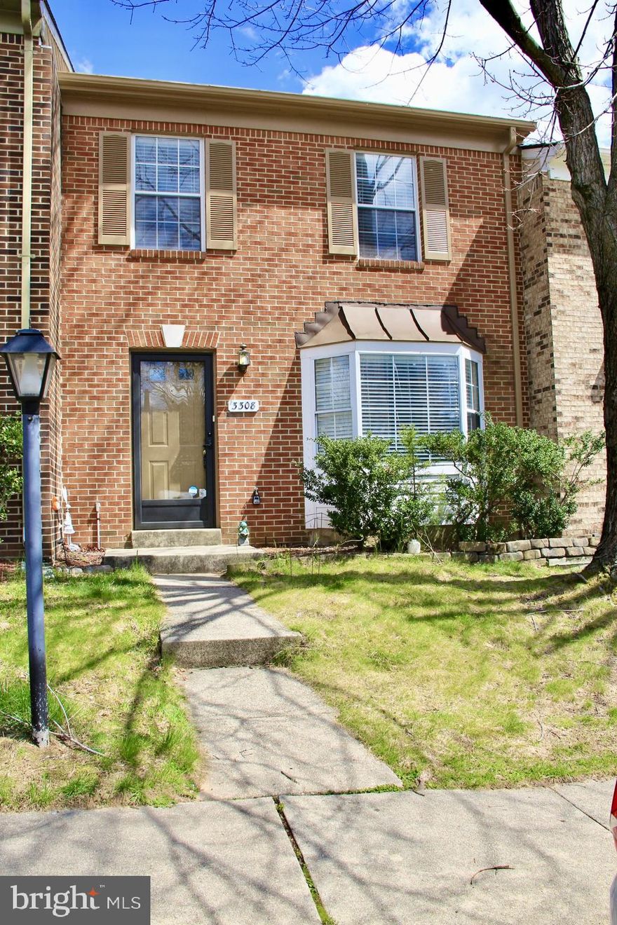 Lovely and well maintained townhouse on quiet, established neighborhood, New engineered hardwood floors, freshly painted throughout.  New full size Washer & Dryer, newer Furnace.  Walkout to brick patio, shed, home back to trees. Second floor offers three bedrooms and 2 full baths.   Owner will consider small pets with pet deposit, easy showing, schedule online.  Available  Now