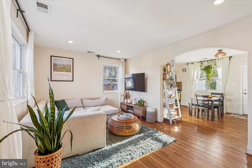 Price improvement PLUS $10,000 toward buyer closing costs with an acceptable contract by the end of February and closing by the end of March! Use it for closing costs, rate buy-down, or save it for future front entry or landscaping improvements once spring arrives- the inside is already done!

This beautifully updated 3-bedroom, 2-full bath home is nestled on a HUGE lot in the sought-after Connecticut Gardens community of Silver Spring. This inviting one-level residence blends comfort and style with refinished hardwood floors, fully renovated bathrooms, updated appliances, and newly painted kitchen cabinets that give the kitchen a fresh, modern feel.

The light-filled living room flows seamlessly into the eat-in kitchen, offering plenty of space for everyday living and entertaining. The spacious primary bedroom features generous closet space and a private ensuite bath, along with a private entrance leading to a private terrace. Two additional well-sized bedrooms down the hall are ideal for guests, a home office, or flexible living.

Step outside to an expansive backyard—perfect for relaxing or gathering—complete with a slate patio for outdoor dining and a large shed with electricity that provides excellent storage or a bonus workspace.
The home features an elevated front entry, offering added privacy and separation from the street. Buyers who appreciate a peaceful setting, a little daily cardio, or a more private approach will love this unique feature.

Ideally located just off Connecticut Avenue and Veirs Mill Road, this home offers easy access to Pike & Rose, Westfield Wheaton, Kensington, and a wide array of shops, restaurants, and grocery options.