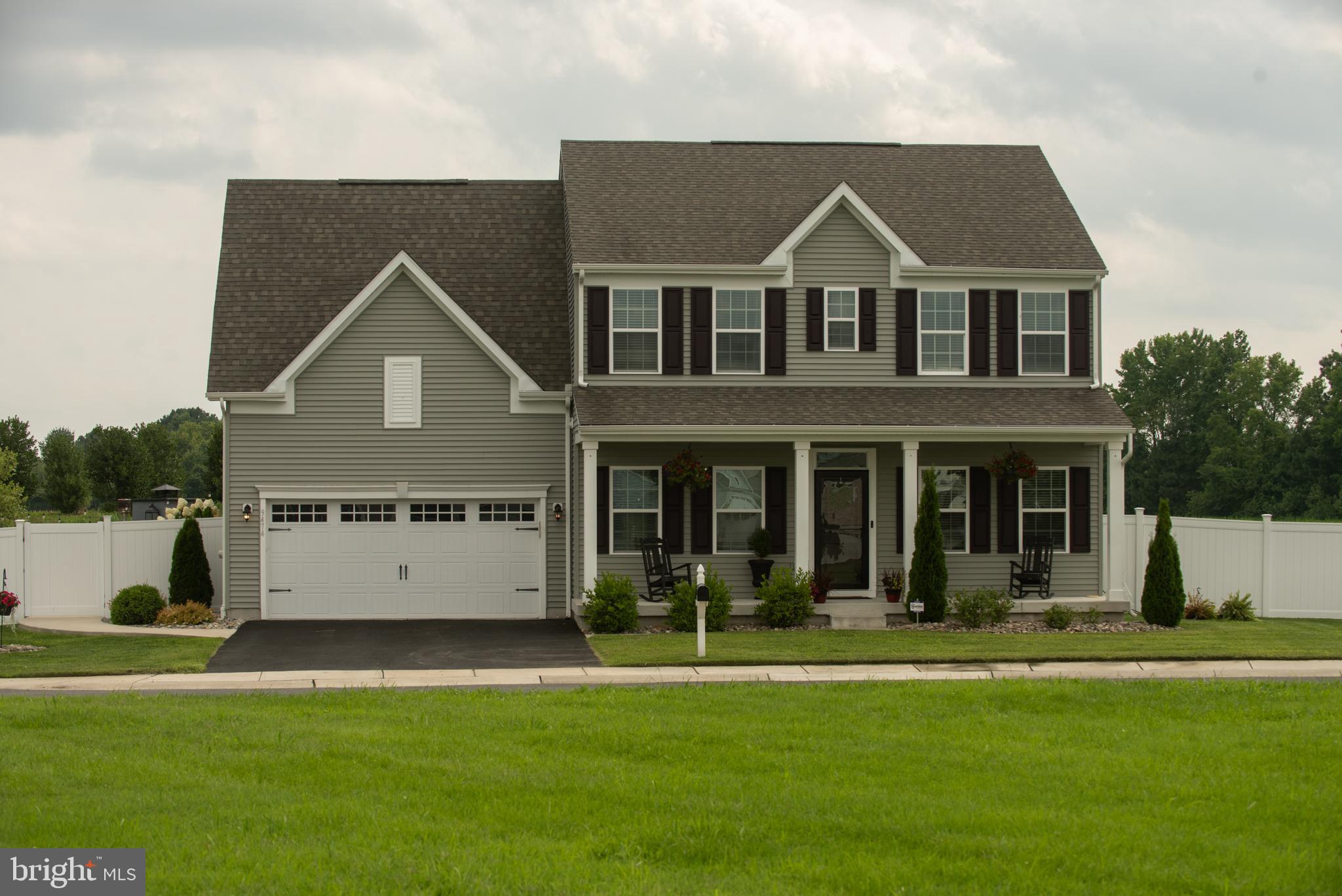 Welcome to this beautiful 4-bedroom, 2.5-bathroom home in the highly sought-after community of Heron Pond located in Delmar, MD. The spacious kitchen features a large island, stainless steel appliances, two ovens, a range, wall oven, and stunning granite countertops—perfect for cooking and entertaining. The oversized living room provides plenty of space for relaxation, while the versatile room off the front entrance, previously used as a playroom, offers endless possibilities. The master suite is a true retreat with generous closet space, a luxurious dual sink vanity, a soaking tub, and a walk-in shower. Step outside to your private fenced-in backyard, complete with a large outdoor fireplace and ample patio space, ideal for gatherings or quiet evenings under the stars. Beautiful pond views in the morning and the evening. Don’t miss this charming home with both comfort and style!