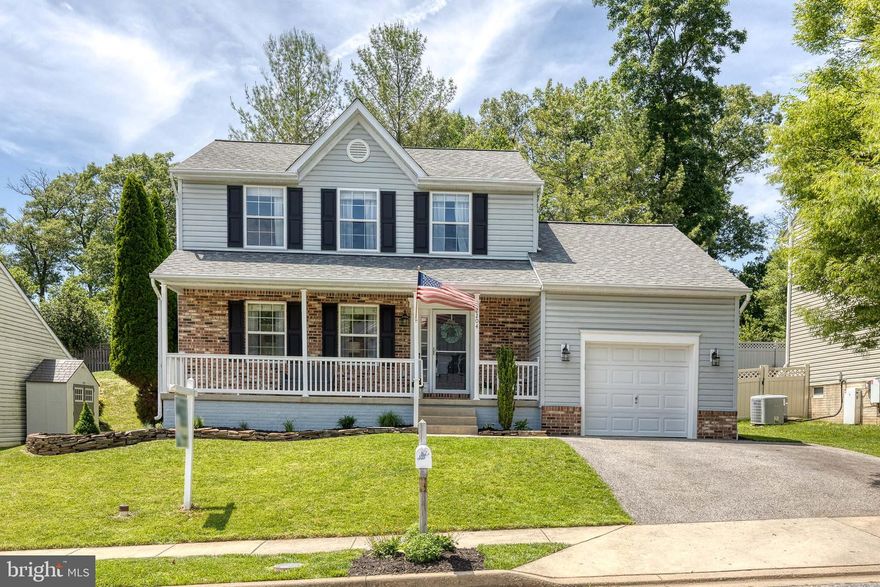 **Offer Deadline set: Sunday May 25th at 7pm (please allow 24 hours for a response)** Don’t miss this incredible, well-maintained gem in the heart of Catonsville! From the moment you step onto the charming covered front porch, you’ll feel right at home - the pride of ownership is evident. Inside, enjoy beautiful hardwood floors throughout (new in the living + dining rooms for the new owner), and an updated kitchen featuring upscale touches such as soft-close cabinets, pull-out shelves, spice cabinet, trash drawers, a gas range, as well as other modern finishes. Natural light shines in from the large windows and glass slider doors leading to the expansive composite deck, making it perfect for entertaining and accessible for grilling. Thoughtfully designed landscaping makes for a beautiful backdrop and extra privacy. Another living room space off the kitchen provides a perfect openness to the main level, which also features a convenient half bathroom for guests. Upstairs, you’ll find three comfortable bedrooms, including a primary suite with a private en suite bath. Another full bath with tub shower combo is off the upstairs hall. The finished basement expands your living space with a large recreation area, an upgraded half bathroom, a generous cedar closet, a large laundry area, and additional storage room. Additional highlights include a one-car garage with even more storage, a driveway with parking for multiple vehicles, and lastly,  key updates for peace of mind include: roof (2016), HVAC (2016), water heater (2017), washer/dryer (2019), and sump pump (2022). New light fixtures throughout add a modern touch to this classic home. This move-in ready home blends comfort, style, and convenience to commuter routes and the best Catonsville has to offer!