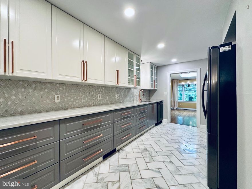 Ready to move in! A nicely upgraded 3 bedroom, 3 full bath, 1-car garage Townhouse. This TH is in the Landmark Mews community located at the West End of Alexandria. The Community offers a Park-like setting, while still providing immediate access to 395/Beltway/95, with proximity to the Pentagon, DC, Reagan National airport, and Old Town Alexandria.  The bedroom level has an Owner's Suite and two additional bedrooms. The Owner's Suite is sized to make a King bed look small. The Owner's Suite bathroom has been fully remodeled with a stand-alone tub and walk-in shower area. A large walk-in closet completes this living space. The 2nd and 3rd bedrooms on this level are large, with the 2nd bedroom having additional space provided by a dormer window bump out. The second full bathroom is located on this level, with an upgraded vanity, granite top, and shower/floor tile. The open Upper Level is sized to accommodate both a bedroom and office space. The Upper Level also has a large walk-in attic space for storage. The Lower Level is large enough for three distinct seating areas. This level has a wide-plank flooring and a wet bar with a Quartz top with lower cabinets. A wood burning fireplace with a brick surround and hearth provides both visual and comforting warmth to this space. A nicely upgraded half bath is located on the Lower Level. The laundry room is located on the Lower Level, with upper & lower cabinets for storage and a utility sink. Visitor parking is available less than a one minute walk from the Manchester Way entrance. Residents can also park in Visitor parking overnight
All applicant credit score 700 or above is required!
House holder income 3 times of Rent.
The Fire Places can't be used!