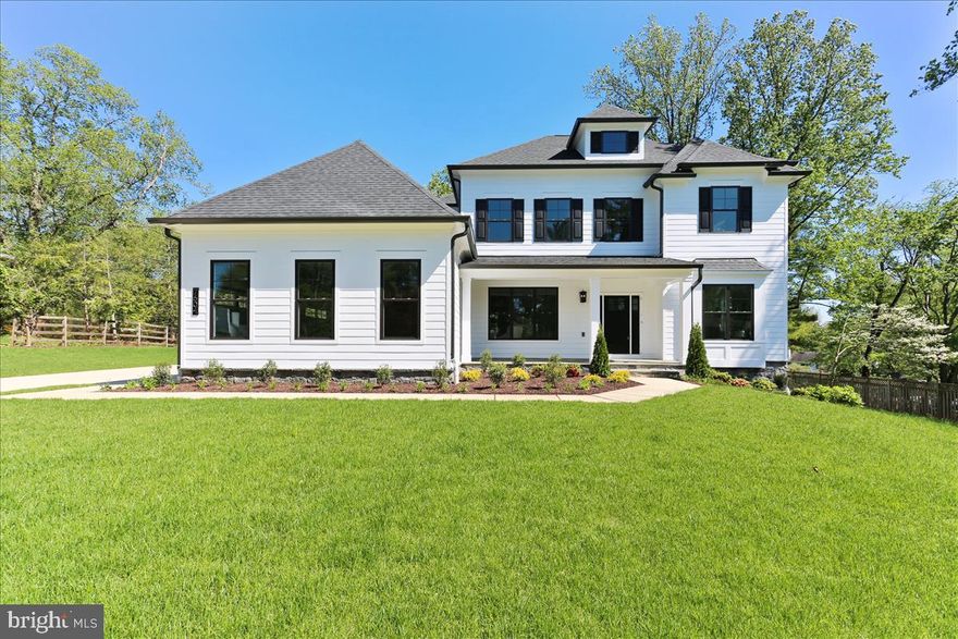 Another masterpiece built by award winning builder, Mid-Atlantic Custom Builders. Three finished levels boasting 5 Bedrooms, 4 1/2 Bathrooms, and over 5,700 finished square feet. Large Family Room with fireplace, private Dining Room, Butler's Pantry and oversize gourmet Kitchen with all stainless steel appliances. Master Suite with his & hers walk-in closets, luxurious Spa Bath with separate shower and soaking tub. Additional 3 Bedrooms and 2 Bathrooms in the upper level. Large lower level with Recreation Room, Exercise Room, 5th Bedroom and Bath. 3 car garage and a deck. This gorgeous brand new home features all the details and Green features you have come to expect from a finely crafted Mid-Atlantic Home! Watch the slideshow of this amazing home! https://youtu.be/GVwe0K0SrtM