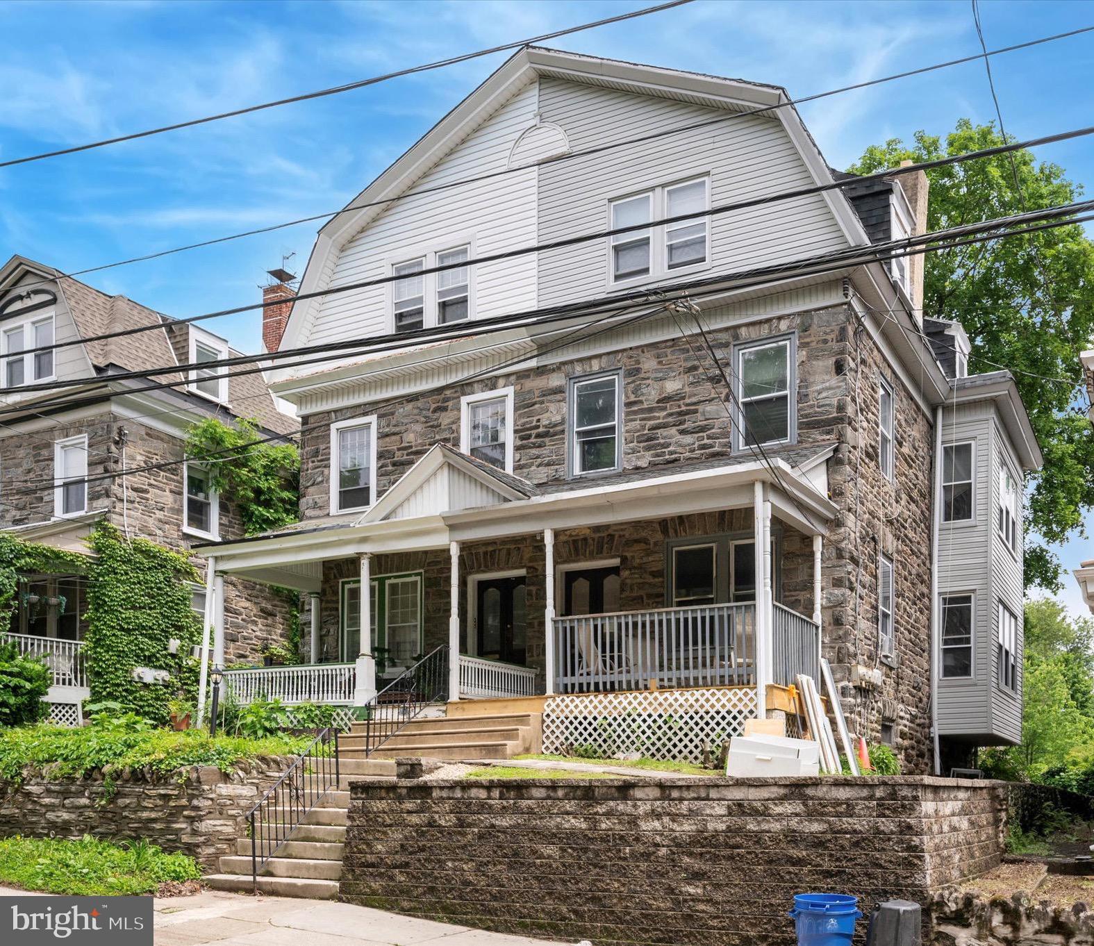 Discover this fully occupied, turnkey triplex, strategically located in the heart of desirable Mount Airy, Philadelphia 19119. Situated on a block experiencing significant high-end new development, this income-generating property offers exceptional potential for future appreciation in a rapidly evolving market.
Gross rent roll of just over $43,000. Great asset if you value a solid return, and a safe investment with significant upside.
Enjoy ultimate convenience with a short half-block walk to the ACME on Germantown Ave, just a few blocks to the Allens Lane Regional Rail stop, and easy access to the scenic Wissahickon Creek Park. Don't miss this chance to invest in one of Philadelphia's most sought-after neighborhoods!