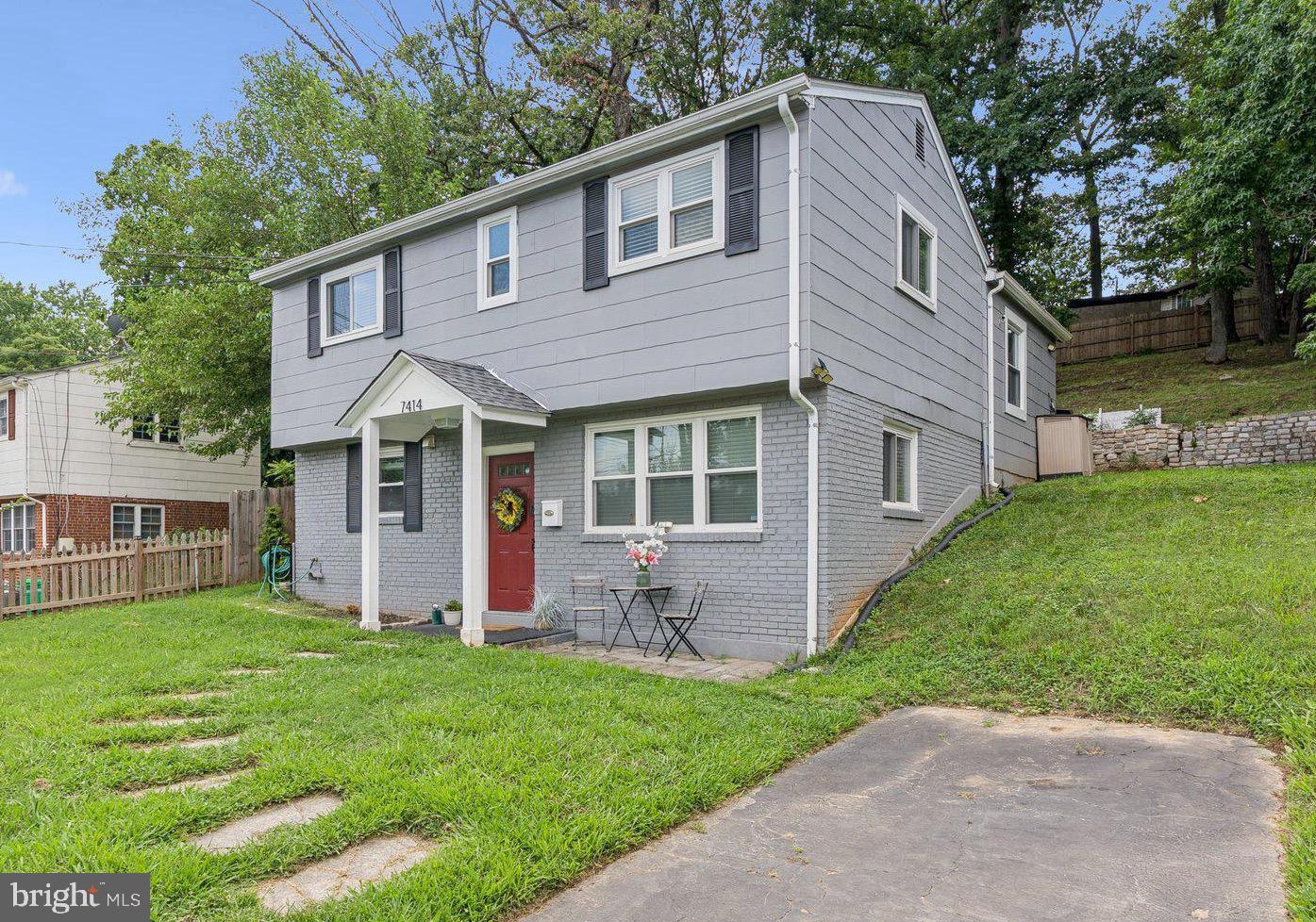 Welcome Home to 7414 Parkwood St! NOW is your chance to call this Gem YOUR Home! NO HOA! Recently updated (2021) and ready for your designer touches! NEW Roof w/25yr Warranty 2023. NEW front Fence 2024. Your new home features a unique and bright 2-story floor plan for easy living! Gorgeous light-washed LVP flooring PLUS Hardwood stairs! Spacious kitchen with lovely granite counters & island, sleek backsplash, Upgraded Stainless Frigidaire appliances, PLUS five-burner gas stove! The upper level boasts FOUR bedrooms and TWO updated baths. Private Patio access from your primary bedroom! Parking is super easy....park in Driveway or street! Your backyard oasis is FULLY FENCED with almost 1/4 acre to enjoy! Don't forget the fabulous LOCATION......minutes from Shopping, Dining, METRO, and all major commuter routes (Rt 50, I-295 and I-495). Purple Line access under development! Book your private tour TODAY and make this exquisite property all yours!