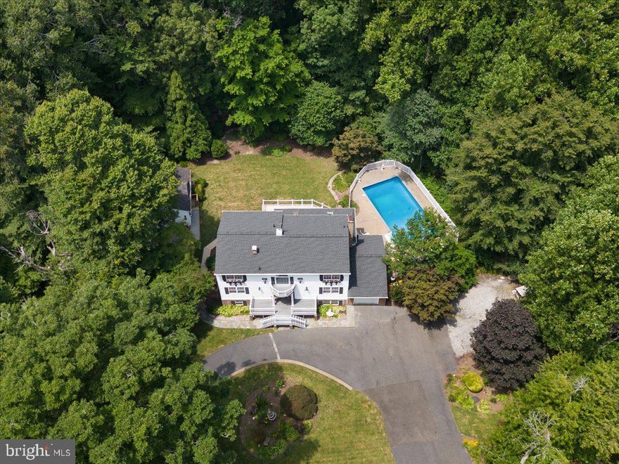 Are you looking for a home with easy access to Joint Base Andrews or Washington DC yet also want a nice private country atmosphere? This home has been  beautifully upgraded with hardwood floors, large primary suite and upgraded bath, cozy family room and separate office.  You will love the upgraded kitchen with an island, newer appliances and a big Sunroom overlooking the pool area. A large deck is just off the sunroom for easy access to the pool from the upper level as well as a screened porch.  The back yard is even fenced for your animals.  Lower level features 2 more rooms that could be  used as work out room, office, etc. , a full bath, second kitchen and recreation room with fireplace. This level walks out directly to the pool area. You will appreciate 3 year old roof, 2 year old heat  p ump and 6 year old oil furnace.  Windows are only 3 years old and pool liner is about 2 seasons old.  Just move right in and start enjoying this well thought out home that is perfect for entertaining or great for  guests in the lower level with separate entrance and it's own laundry facilities.  There is also a huge shed set up for your extra storage in the back yard.  Last offer did not make it to settlement as buyers could not get their house to closing.  Could be just what you have been waiting for!  All ready to go for you and all inspected!