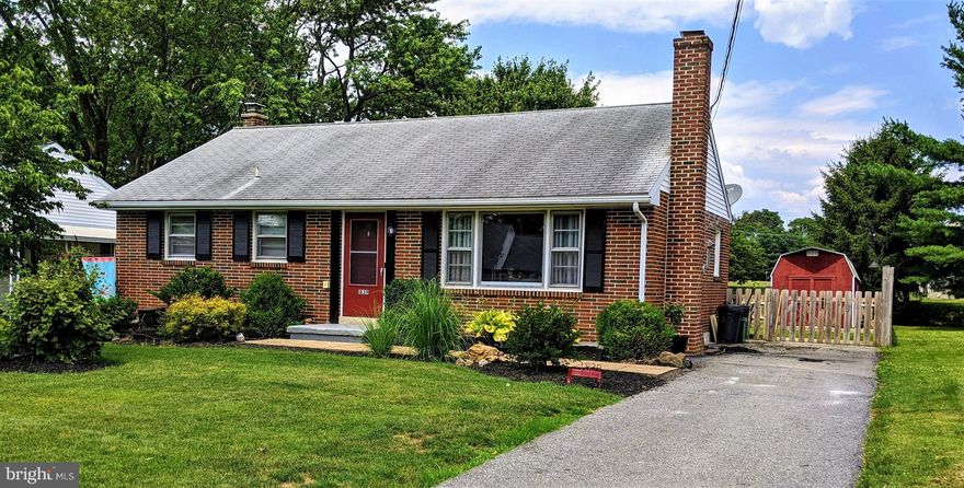 Adorable MOVE IN READY well maintained ranch home featuring a NEW ROOF,  mini-split air conditioning, beautiful hard wood floors, and a newer furnace.  Basement level has two finished rooms as well as a laundry room/workshop area. Plenty of storage with the full attic.  Enjoy the outdoors on the deck with the private fenced yard.  All appliances and shed will convey with the house, and the seller will will provide a 1 year Home Warranty for additional peace of mind with an acceptable offer. Home qualifies for $0 down USDA financing!