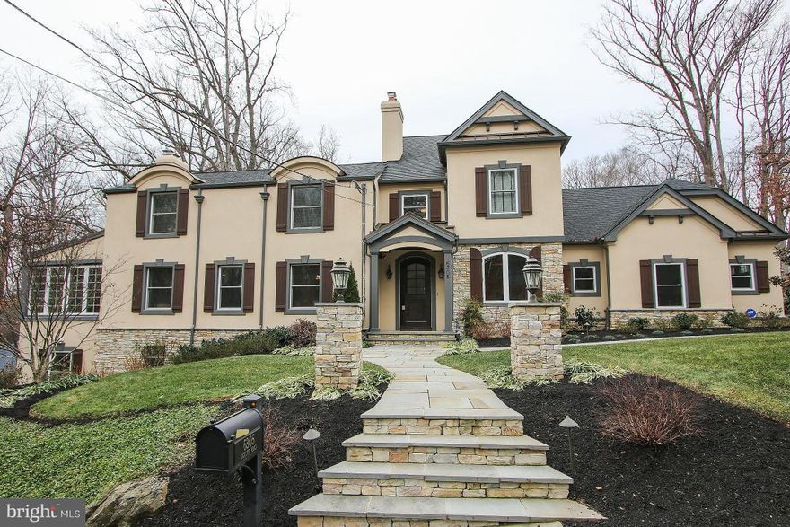 Stunning Renovated 5 BR House in sought after Bethesda.Gourmet Kit w/ super size island,farm house sink,& SS appliances, Fam Rm off kitchen w/ built ins, ML bed room w/en suite bath, dinning, living, music room and study. Up stairs Master suite w/ gigantic walk in closet and en suite bath.3 other BR and 2 baths . LL rec area, playroom ex storage laundry. Yard w/ built in grill & stone fireplace.