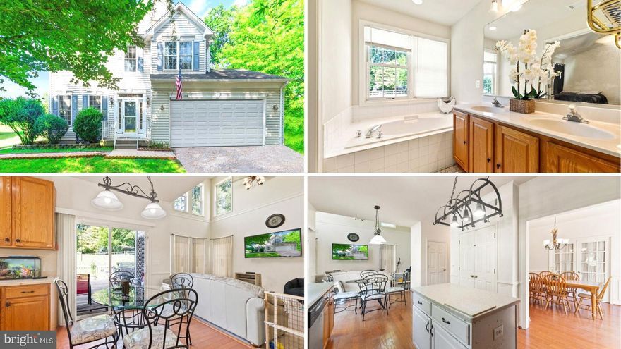 This beautiful Colonial home welcomes you with an open floor plan, completely flooded in natural light!  
Great flow and space on the dining, kitchen, and living areas, stainless steel appliances, and lots of cabinet space.
Oversized bedrooms, Huge Master Bedroom with an ensuite full bathroom featuring Dual Vanities, Soaking Tub, & Walk-in Closet! 
Along with a fully finished basement with a door to the back yard and half bathroom, it's perfect to turn into an entertainment area, office, playroom, home gym, or anything you can think of! 
Enjoy lazy evenings in the large fully fenced back yard of almost half an acre, with a deck perfect for any occasion!