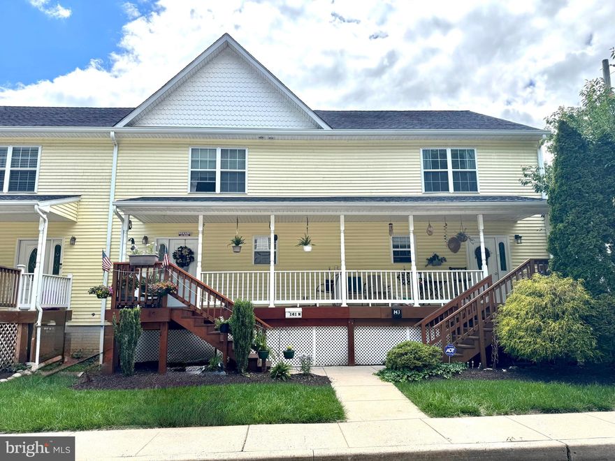 Welcome to 141 N. Main Street in the quaint, Historic town of Port Deposit! This wonderful townhome offers an open floor plan, spacious rooms throughout & beautiful views of the Susquehanna River. The front of the home is at street level & features a covered front porch. The main level offers a large eat-in kitchen with awesome cabinet storage space, a pantry, abundant counter work space, recessed lighting & a ceiling fan! The Kitchen is open to the large Living Room which features an atrium door out to the deck with views of the Susquehanna River & gorgeous sunsets! The upper level features 2 large Bedrooms, each with a private bathroom; the Owner’s Suite offers 3 closets, with one being a walk-in and views of the river! The laundry area is located on this level between the two bedrooms. The lower level (bsmt) features a walkout to the carport, which can accommodate 2 vehicles & features carport & indoor storage space. Seller is including all the appliances. Flood insurance is included in the monthly condo fee, currently $225 monthly. Conveniently located & within walking distance to the post office, the Marina, parks & many restaurants. Nearby are many activities to enjoy, including fishing, kayaking, boating, shopping, casinos and the Great Wolf Lodge. Come see what this beautiful home and the Town of Port Deposit has to offer! You’ll be happy you did.  Overnight notice required for showings.