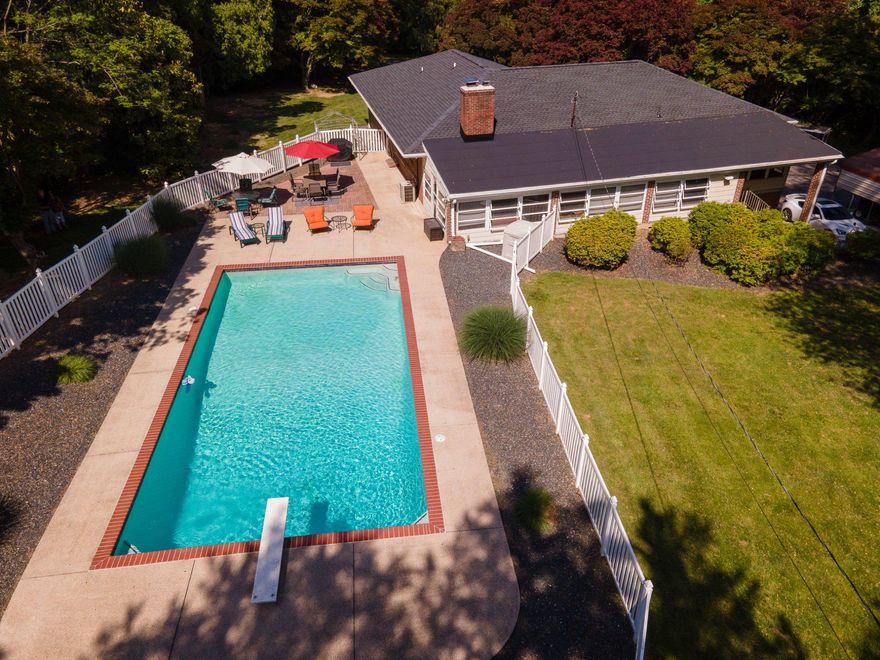 Welcome to 4619 Long Green Rd - 4 bedroom rancher with 3 1/2 baths and over 3400 finished square ft of living space. This home sits on over 4 acres, partially wooded with amazing pasture views.  Basement level offers newly finished space with luxury vinyl plank with rec room and den.  Enjoy entertaining with the in-ground pool (new pump in 2025) and large 3-season room with entrance to the kitchen with functional layout with lots of natural light.  Enjoy the pellet stove and fireplace in the winter.
Updates include new furnace 2026, new water heater 2024, new roof 2023 with 10 year labor warranty and 30 year shingles, new septic drain install to dry well in 2023.