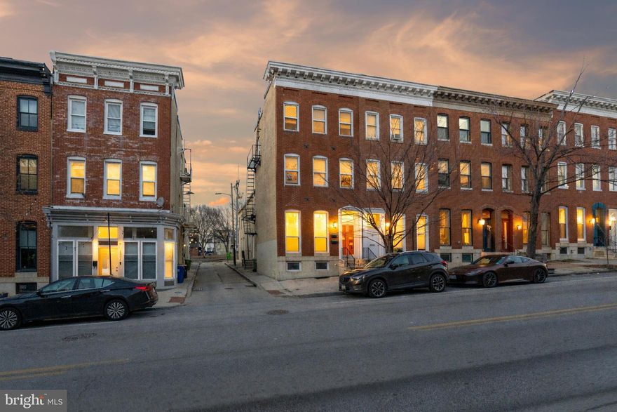 Welcome Home! Situated in the heart of historic and highly desirable Butchers Hill, this beautifully renovated two-unit property offers the perfect combination of modern luxury, rental income potential, and unbeatable location. Ideal for savvy investors or owner-occupants, each spacious unit features quartz countertops, stainless steel appliances, in-unit laundry, and remodeled kitchen and bathrooms, blending tasteful updates with the charm of classic Baltimore architecture. The upper unit boasts two bedrooms and three full bathrooms, including en suite, while the lower unit offers two generously sized bedrooms with full bath, creating flexible living or leasing options. The interiors are filled with natural light, enhanced by thoughtful layouts and stylish finishes, offering both comfort and functionality. Enjoy a single off-street parking space, and close proximity—whether by walk, car, or public transit—to Patterson Park, Johns Hopkins Hospital, and Baltimore Penn Station, making commuting and exploring the city a breeze. With strong rental demand and the option to live in one unit while renting the other, this is a rare opportunity to own a turnkey multifamily gem in one of Baltimore’s most vibrant neighborhoods.