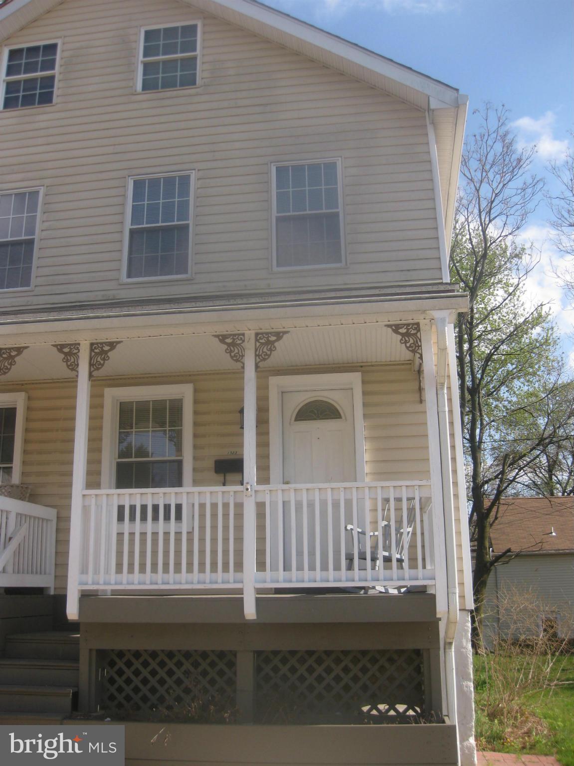 10k PRICE REDUCTION!!! RARELY AVAILABLE 4BR/2BATHROOM HOME IN HAMPDEN! Totally REMODELED semi-detached END UNIT HOME with new floors, updated baths, new carpet throughout. Laundry Room; CAC/FWA, Porch & Deck. Partially Finished Lower Level. Walk to Lightrail, Historic/ Shopping/ Restaurant District at the Avenue. PARKING IS AVAILABLE AS THERE ARE ONLY ABOUT 12 HOMES ON THE STREET. A MUST SEE!!