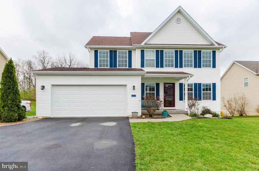 MULTIPLE OFFERS.  NO SHOWINGS AFTER 3 PM SUNDAY.  ALL OFFERS SUBMITTED BY 7 PM ON SUNDAY.  DECISION TO FOLLOW ON SUNDAY.  This is a standout, four bedroom colonial featuring an open floor plan set nicely on a premium lot with an additional detached garage/workshop.  The first floor has a beautiful eat-in kitchen with upgraded cabinets, granite countertop and island, plus a large pantry.  Easy sightlines from every room, the open space is highlighted by a two-story family room with propane fireplace.  The large, low-maintenance deck allows for an easy transition to an outdoor lifestyle in the private backyard.  The large owner's suite connects to a private en suite and shares the second floor with three well-sized guest bedrooms and a guest bathroom.  Handyman's dream in the detached garage with 100 sub panel and 240v outlets.  Great curb appeal, in a desirable neighborhood, with so much to offer - this is the house to see today!