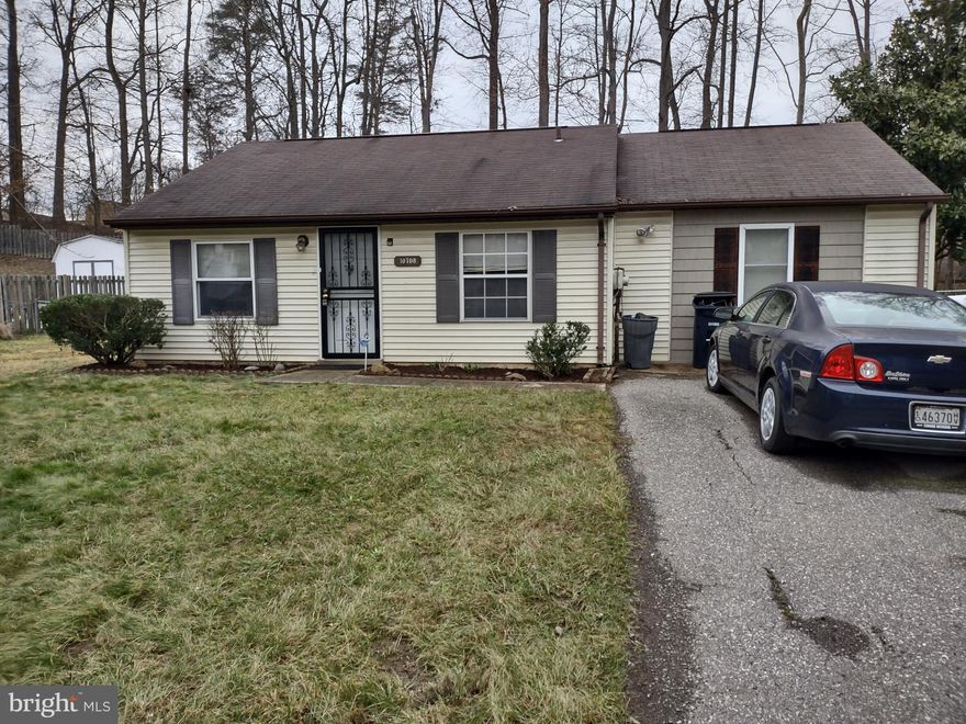 A fantastic opportunity to own a 1 level house in an established neighborhood. This is an estate sale that's being sold as is with a good possibility of going with FHA financing.   Suitable for a skilled handyman, owner occupant willing to put in a bit of sweat equity, or buyer with FHA 203K for desired upgrades. Large fenced back yard with two very usable sheds. This home demonstrates a traditional layout --upon walking in you step into a carpeted living room and to the right a kitchen with vinyl flooring, ample cabinetry and countertop, new refrigerator, electric range, and space to add a small table. The bathroom has vinyl flooring and a shower/tub combo.  Each of two original bedrooms can easily accommodate a queen size bed with dressers. The third bedroom is off of the kitchen and can serve as an additional bedroom or large family room.  Attic in third bedroom offer additional storage.   Schedule your showing today --