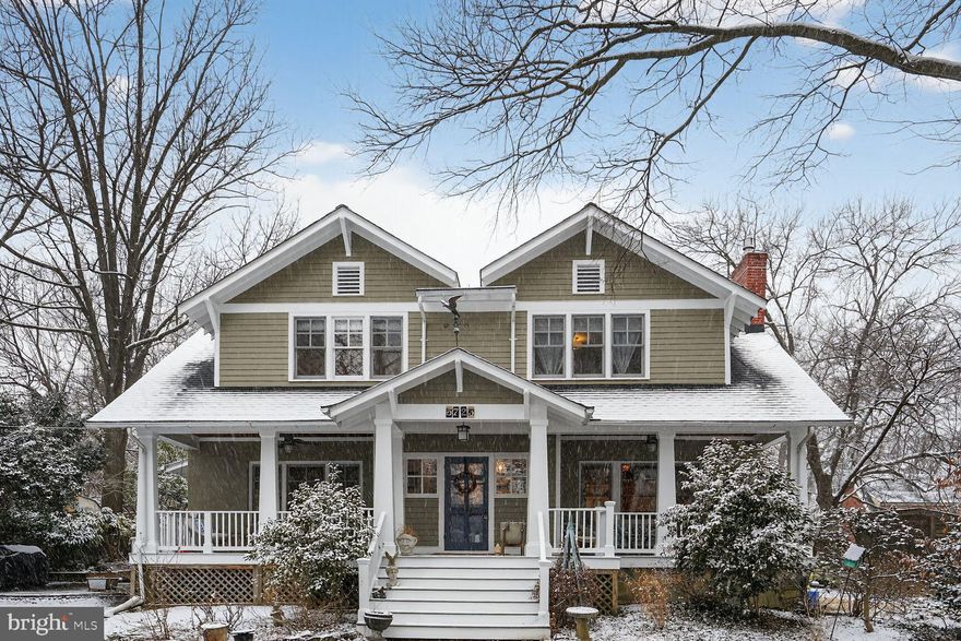 Rare opportunity to own a beautifully renovated 1925 farmhouse on a private, secluded .62-acre lot — plus an additional buildable .18-acre lot — just blocks from shopping, schools, and Metro. Surrounded by mature trees and lush landscaping, the yard feels like a peaceful retreat with exceptional privacy rarely found in Arlington. Sale includes both 5723 27th Street, N and 5715 27th Street, N which is a vacant .18 acre lot for a total lot size of  .8 acres !**
This 4-bedroom, 4.5-bath home blends timeless charm with modern updates and features a light-filled open floor plan, high ceilings, hardwood and bamboo floors, and custom millwork throughout. The gourmet kitchen showcases Caesarstone counters, marble backsplash, farmhouse sink, large island, and premium appliances including a 48" Wolf gas range. Spacious living and dining areas, a cozy family room, and renovated baths — including a luxurious primary suite with soaking tub and dual-head shower — offer comfortable everyday living and great entertaining space. **
The finished walk-out lower level adds flexible rec space and a full bath. Outside, enjoy flagstone patios, stone fireplace, fire pit, front porch, fruit trees, shed, and greenhouse — perfect for relaxing or entertaining in your own private oasis. **
Zoned HVAC, numerous system updates, and sought-after Nottingham/Williamsburg/Yorktown schools. A rare combination of character, land, privacy, and location in Arlington!