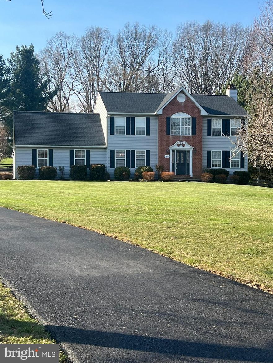 Beautiful 4-bedroom, 2.5 bath Colonial nestled on just over an acre in a peaceful cul-de-sac setting.  This home features a spacious layout, 2-car attached garage, and an unfinished basement ready for your personal touch with a rough-in bath.  Step outside to your private oasis with a fenced backyard, nice size deck, and a gorgeous in-ground pool--perfect for relaxing or entertaining