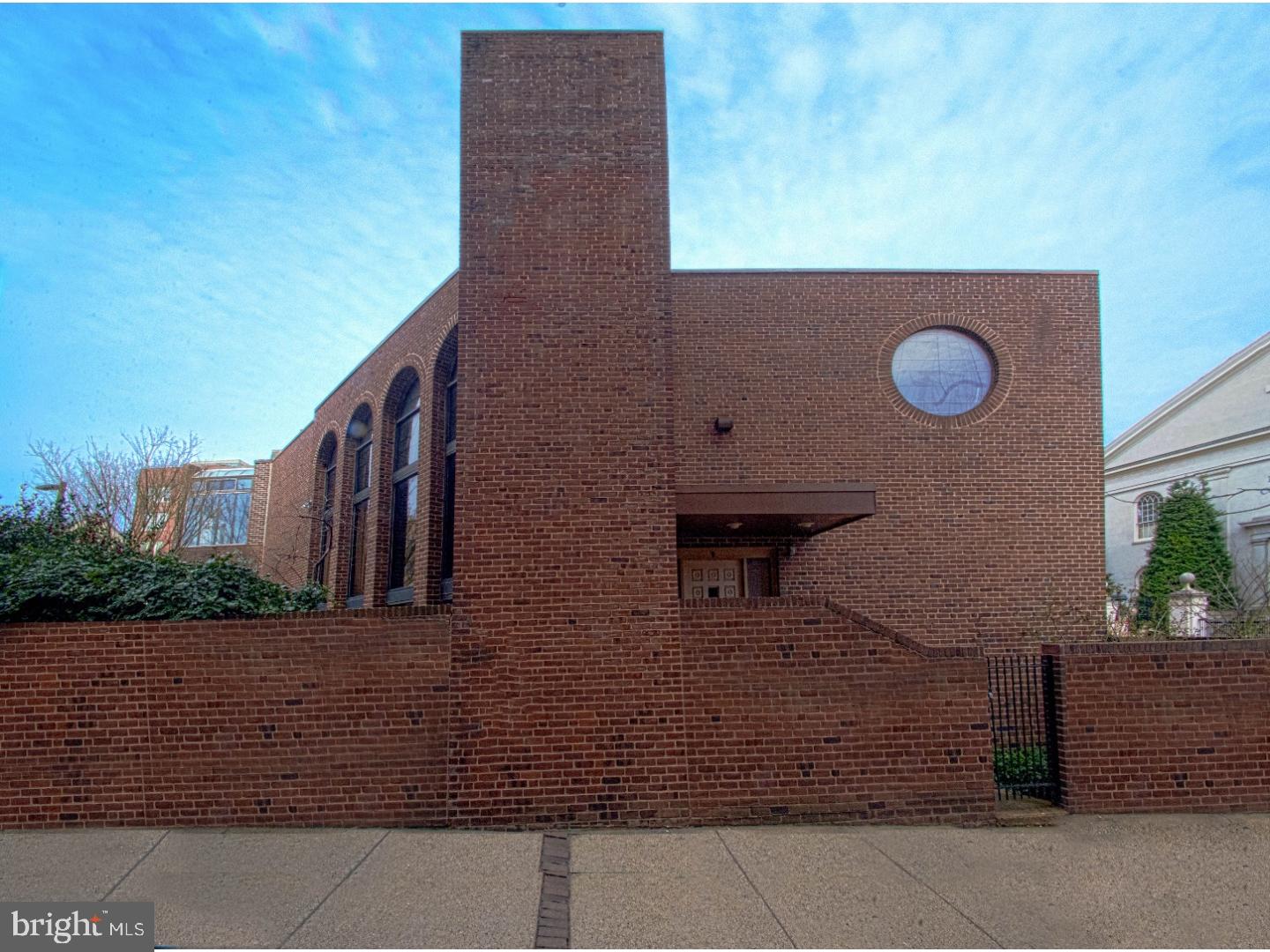 230 South 3rd is one of the most extraordinary opportunities on the market in Center City today. This free standing home on a 43' x 77' lot offers 3,000 square feet of living space on only two floors as well as a garage, enclosed terrace, a private walled garden, and 1500 square feet of basement space ready for renovation if a larger home is desired. Completed in 1978, this dramatic property, designed by Kenneth Walter Holt, features a sweeping curvilinear floating staircase, 18' ceilings with two story southwest facing glass opening to the garden, a fireplace with a two story exposed brick chimney wall, and gracious living and dining areas. ****** This property has not seen any renovations since the terrace was enclosed in 1982 and now awaits the right buyer to update this home for the 21st Century. ****** The photographs say the rest. Book an appointment today.