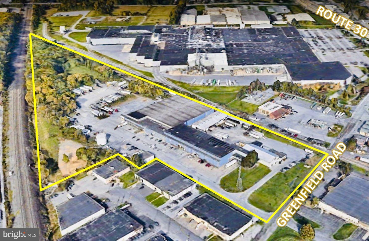 Industrial complex investment property consisting of multiple parcels, buildings and land area. Cap rate 6.5%.