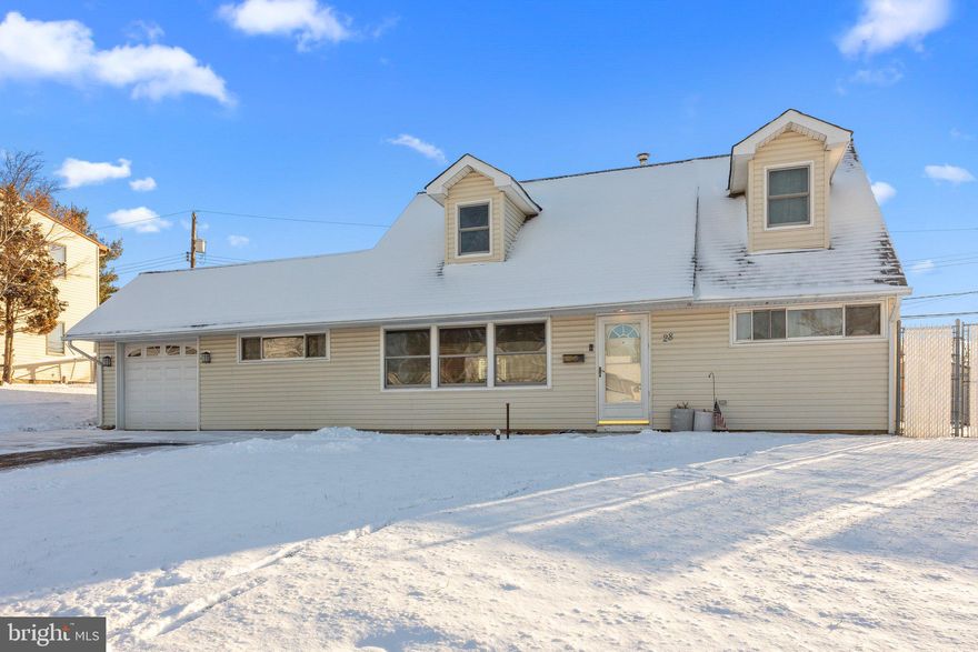 Discover this spacious 4 bed 2 bath home featuring thoughtful updates and plenty of room to live, work, and play.  The property include a converted garage for extra living space as a bedroom, office or playroom and and additional garage added for all of your storage needs.  Remodeled kitchen features stainless steel appliances and a bar for you to enjoy your breakfast adjacent to a full dining room.  The master bedroom downstairs features  a large bedroom are and laundry/sitting room.  The homes expansive master suite provides a private retreat, while the home's other bedrooms and versatile layout cater to family or guests.  Upstairs, you'll find  doghouse dormered bedrooms in the front and a shed dormer along the back enlarging the bedroom space,  and an updated bathroom.
The exterior is just as impressive: enjoy the privacy of a completely fenced in yard with durable vinyl siding and energy efficient replaced windows throughout.  The backyard is an entertainers dream with an above ground pool, raised garden beds and plenty of room to relax or host gatherings. The home is the perfect blend of character, comfort and convenience.  Schedule a showing today to see it for yourself.