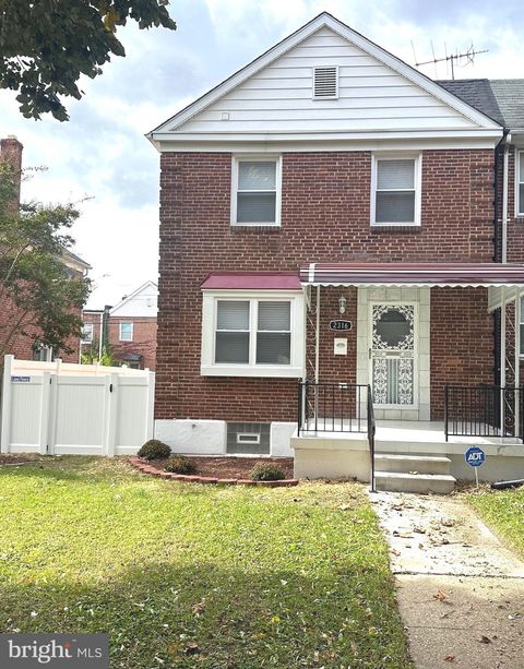 2316 ASHBURTON STREET BALTIMORE MD 21216