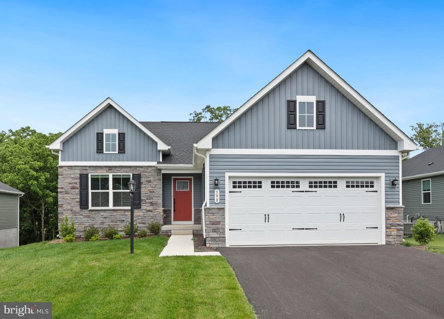 Welcome Home to Arcadia North!
This barely lived-in home feels like brand new and offers modern comfort in a highly sought-after community. Step inside to find luxury vinyl plank flooring flowing throughout the main living areas, leading into a spacious, open-concept layout ideal for both everyday living and entertaining.

The heart of the home is a stunning chef’s kitchen featuring a large island, stainless steel appliances, an oversized pantry, and ample counter space. The adjoining dining and living areas are filled with natural light, creating a warm and inviting atmosphere.

At the front of the home, you’ll find two generously sized bedrooms and a full bath—perfect for guests or a home office setup. The private owner’s suite is tucked away at the rear of the home and includes a spa-like ensuite bath with dual vanities, an oversized shower with built-in seating, and a walk-in closet.

The finished basement adds valuable living space with a large recreation/entertainment area, a full bathroom, and plenty of storage options.

Enjoy outdoor living on the covered Trex deck, overlooking a serene tree-lined backyard—perfect for relaxing or entertaining.

Conveniently located near Route 9, I-81, and all that Martinsburg has to offer, this home combines modern living with excellent access to amenities and commuting routes. Don't miss your chance to make this beautiful home yours!