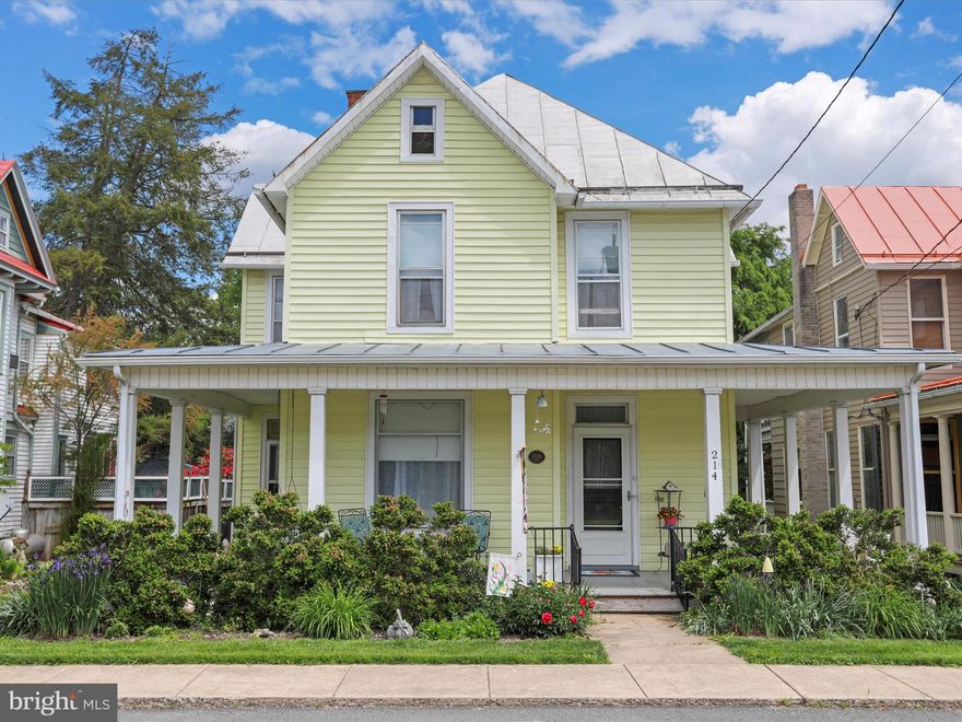 Welcome to 214 Center Street, a charming Victorian built in 1903 nestled in the heart of historic Edinburg. This character-filled home offers a classic layout with a welcoming living room, formal dining room, cozy sitting room, half bath, and an updated kitchen that opens to a sun porch overlooking the oversized, beautifully landscaped backyard.

Upstairs, you’ll find four comfortable bedrooms and a full bath, with a spacious attic providing extra storage. Enjoy quiet mornings or evening relaxation on the inviting wraparound porch—perfect for soaking in the charm of small-town living.