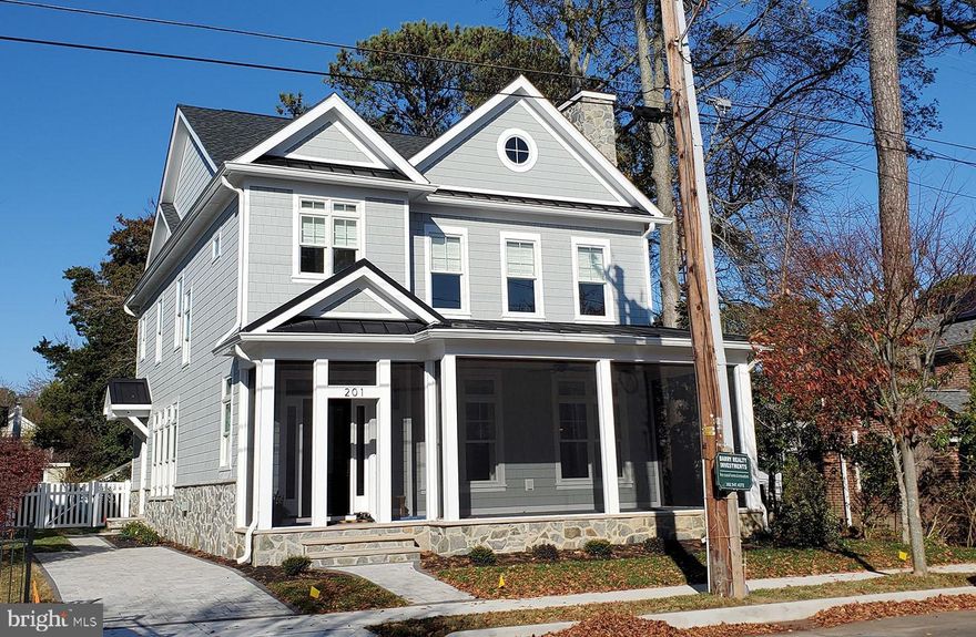 New construction home situated on a highly desired street in South Rehoboth.
