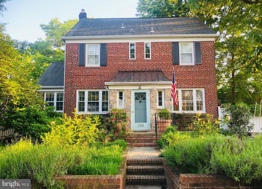 Newly renovated colonial in sought-after Del Ray. Light and bright open floor plan for easy everyday living or entertaining. The gourmet kitchen, with new appliances, overlooks both the dining and family rooms with custom built-ins in all three rooms. Main level also features two fireplaces with wood burning stoves for heating efficiency, a separate office or guest space. Upper level with three bedrooms. Master bedroom and bath includes walk in closet with customized system and a separate cedar clothing closet. Finished attic with dedicated heat and A/C provides additional living space. Lower level includes au pair suite and plenty of storage. Elfa closet systems throughout home. The yard is a private oasis complete with planting beds for gardening, large deck in rear and mature plantings. Detached two car garage. One short block to "The Avenue" in Del Ray and .5 miles to Braddock Road Metro.