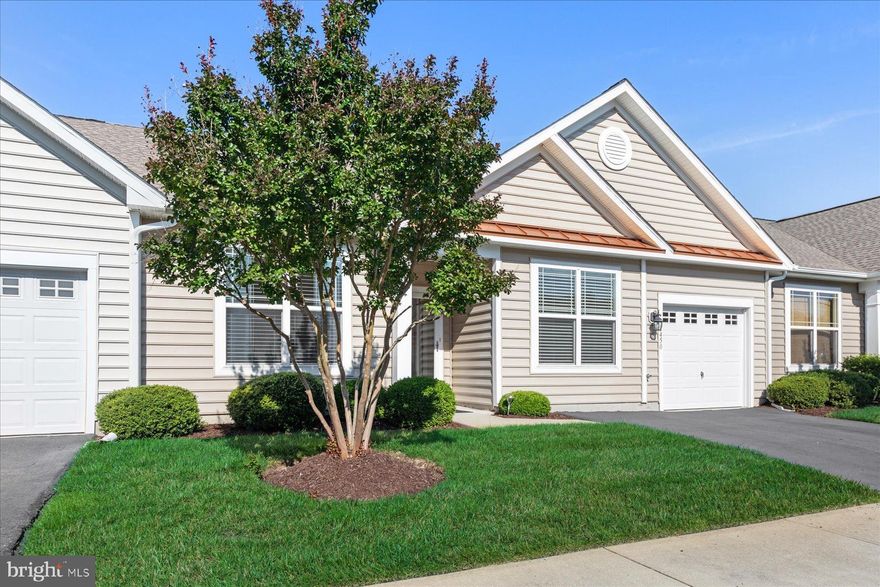 This is your chance to have a beach getaway or make it your full time home!  Be close to everything for under 400k. Welcome to easy, coastal living in this beautifully maintained 3-bedroom, 2-bathroom, single-level villa nestled in a small, friendly community. Perfectly designed for comfort and convenience, this home features an open floor plan, with stainless appliances, hardwood, carpet and tile, and a 1-car garage for added storage and ease.  Custom paver patio out back for outside relaxing.  Enjoy sunny days at the community pool, or take advantage of the villa’s ideal location, just minutes from shopping, dining, golf courses, outdoor entertainment, and both the Delaware and Maryland beaches. Whether you're looking for a full-time residence, a vacation retreat, or a low-maintenance investment, this home has it all.
Don’t miss your chance to own a slice of paradise in one of the area’s most desirable and convenient locations! New HVAC 2024, new roof 2024, new LVP in primary bedroom, new carpet 2025