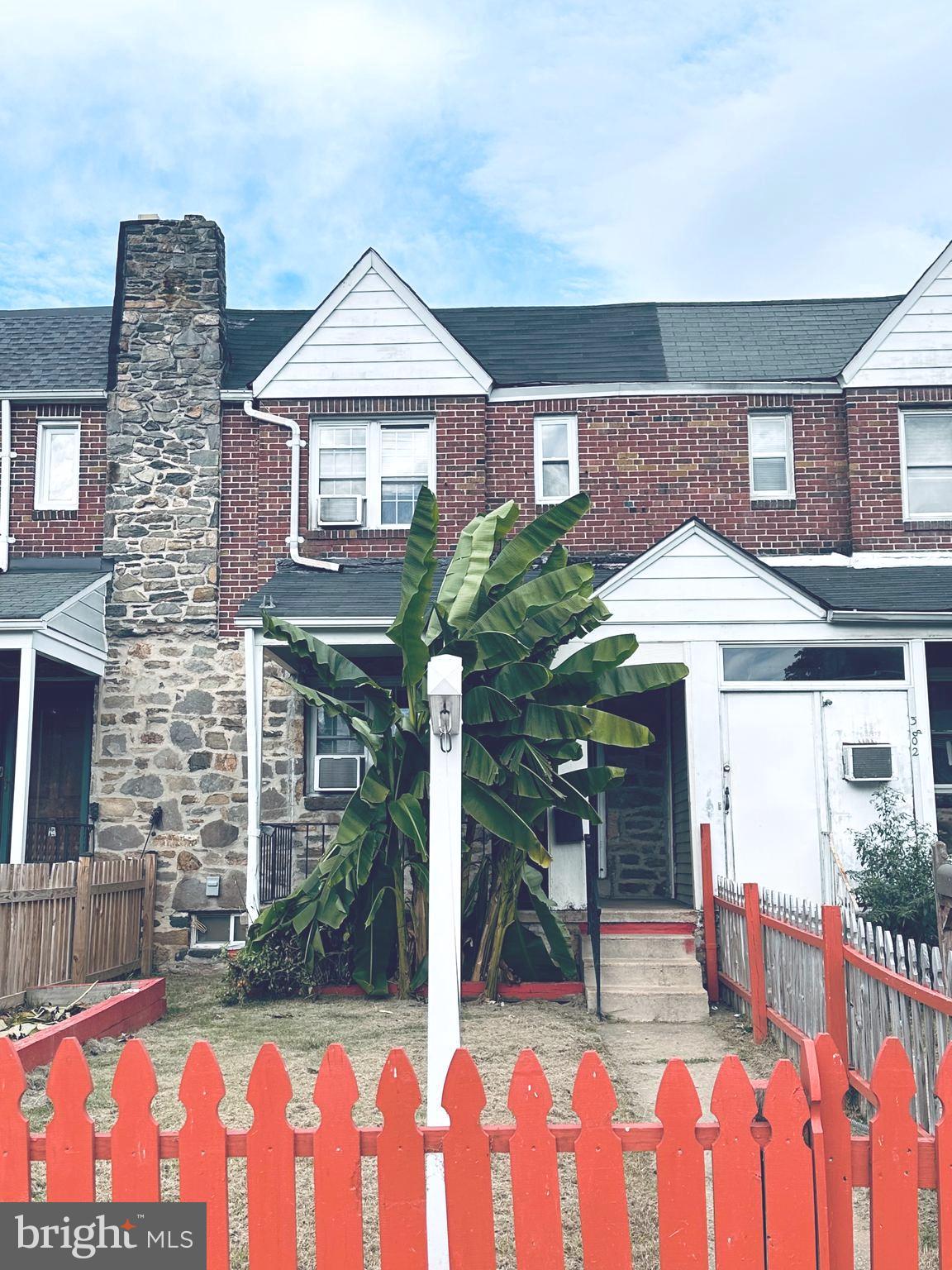 Perfect starter home or investment opportunity! This charming three-level house is conveniently located near I-95, I-295, I-695, and other major commuter routes. Nestled on a tranquil street in a friendly neighborhood, it offers excellent potential for a first-time buyer or investor looking to add value.
The spacious open kitchen with dining area is ideal for everyday living, while hardwood floors on the main and upper levels add warmth and character. Enjoy relaxing on the covered front porch or make use of the full basement featuring an office/den, half bath, and walkout access.
Easy street parking, plus potential rear parking with a private driveway. Located just minutes from shopping, dining, public transportation, and downtown Baltimore — this home combines comfort, convenience, and potential. Don’t miss your chance to make it your own!