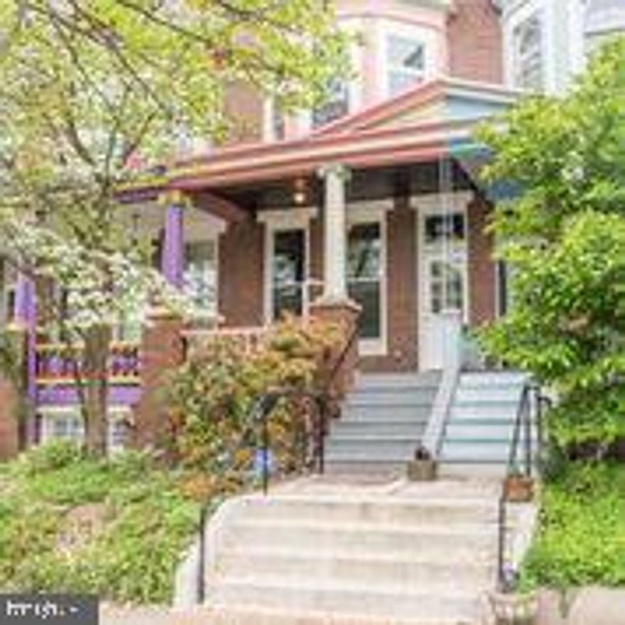 Lovely Charles Village porch front townhouse on tree lined street of Painted Ladies is now prices to sell. Freshly painted with refinished original wood floors, decorative mantel, stained glass, and newer modernized kitchen and bath. Great space both inside and out including large deck and fenced rear yard. Buyer can finish basement to their liking. Walk to Union Memorial Hospital, John Hopkins University Homewood Campus, Waverly Farmers Market, restaurants, and convenient to Penn Station.