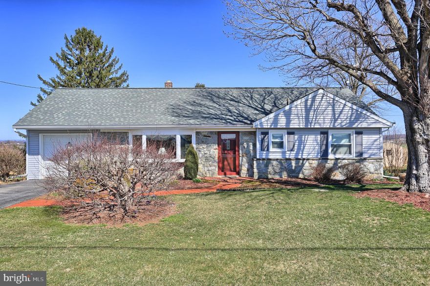 Fantastic Rancher in country setting located in Lampeter Strasburg School District.  Home features deck overlooking preserved farmland, large full basement, hardwood floors under carpet, attic storage, backyard shed, dining and living room.  If you are looking for a home that there is nothing left to do but move in this is the home for you.  Hurry this one won't last.  Homeowner keeps a meticulous house and asks that shoes be removed or booties provided at front door be worn over shoes.