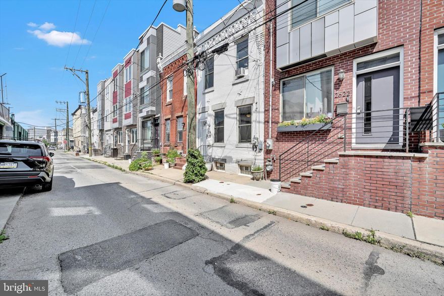 An absolute value buy on this lovely 2 bedroom home makes this one of the must see’s in the area!  Located on the quiet and friendly block of Collins Street, a property like this articulates what it means to have pride in home ownership. Meticulously maintained and located within Hackett Elementary School and walking distance to Pop's Park! As soon as you enter the residence, you'll take notice of the open concept layout where living and dining rooms flow into each other, and gather light from all corners. The L shaped kitchen offers plenty of work space featuring granite countertops with modern cabinetry, subway tile backsplash, and breakfast bar. On the second floor you'll find two generously sized bedrooms and a tiled full bath. Primary bedroom sits at the front of the house with large windows capturing loads of light, and offers a primary closet large enough to accommodate a range of storage needs. The basement is the ultimate hideaway man cave or additional bedroom space/play area. The back patio area is not only serene but private and allows for the uniqueness of the city's atmosphere. Newer roof, hot water heater, plumbing and electrical upgrades, and efficient natural gas heat with forced hot air (central air can be easily added!) All of this while conveniently located with easy access to I-95 and public transportation, Fishtown, and just steps from local favorites like Post Haste, the Philadelphia Brewing Company, Retro Pilates, and Iron Works Fitness! Don't miss out on this wonderful home, schedule your showing today!