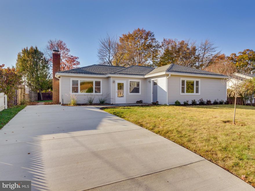 Location.......Location............This 4 bedroom 2 bath rambler looks brand new! Gourmet Kitchen with Granite Counters - Updated Bathrooms- New Windows - Hardwood Floors - Super Nice Yard! Minutes from Springfield Town Center, Restaurants and Major Highways - This Home Will Rent Quickly - Hurry!