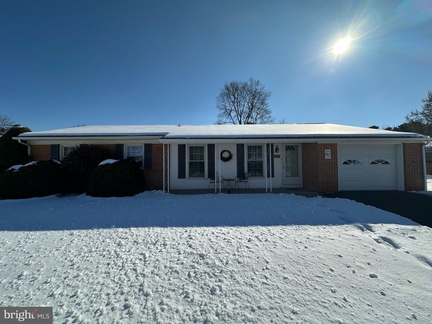 CHARMING BRICK RANCHER IN HAGERSTOWN, MD! Welcome to this well cared for 3-bedroom, 2-bathroom brick ranch-style home. Inside, you’ll find a comfortable living room and a cozy family room w/ a sliding door leading to the rear yard, along with a dining room and kitchen that are perfect for everyday living and entertaining. An attached one-car garage adds convenience, while the full unfinished basement offers abundant storage space or the ideal setup for a workshop. The roof is less than 5 years old. Step outside to enjoy the added bonus of a storage shed. Situated within walking distance to Marty Snook Memorial Park and just minutes from I-81, I-70, Route 11, shopping, restaurants, and more—this Hagerstown home offers both comfort and convenience you won’t want to miss! This property will be offered at auction on Thursday, March 12, 2026, at 3:00PM. The List price in no way represents a minimum, starting, or acceptable bid.